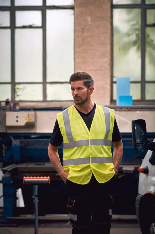 Gilet haute visibilité, LSF (chaleur et flamme) & antistatique – Image 3
