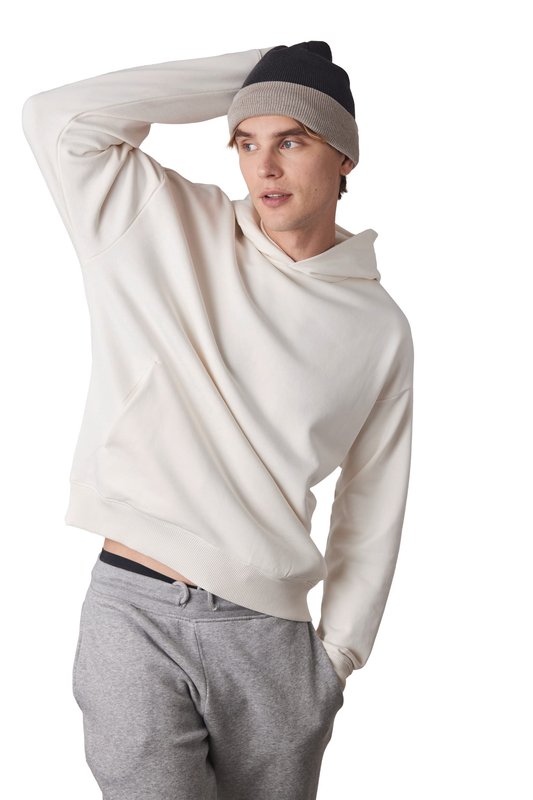 Bonnet bicolore avec revers – Image 4