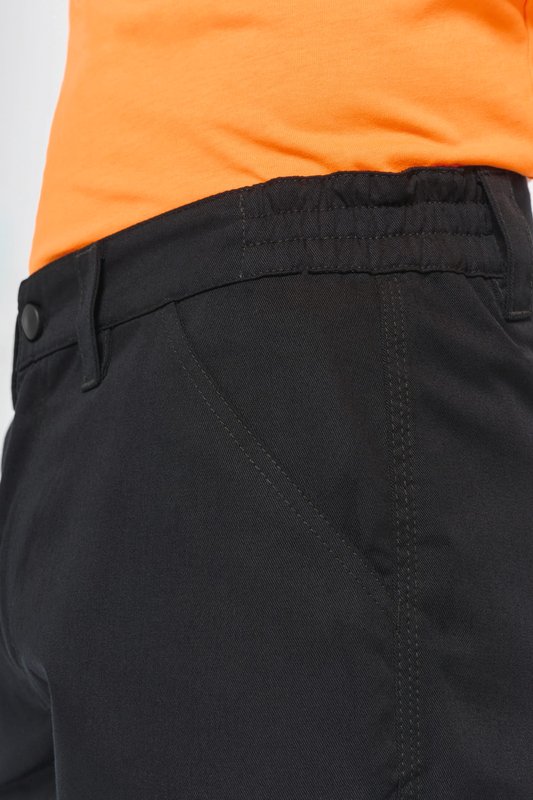 Pantalon cargo unisexe avec bas élastiqué – Image 10