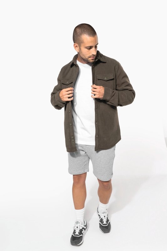 Surchemise polaire doublée sherpa polaire homme – Image 12