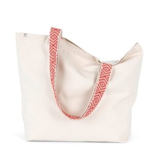 Grand sac shopping recyclé