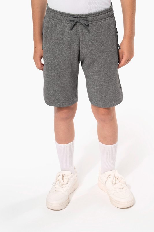 Bermuda molleton multisports enfant