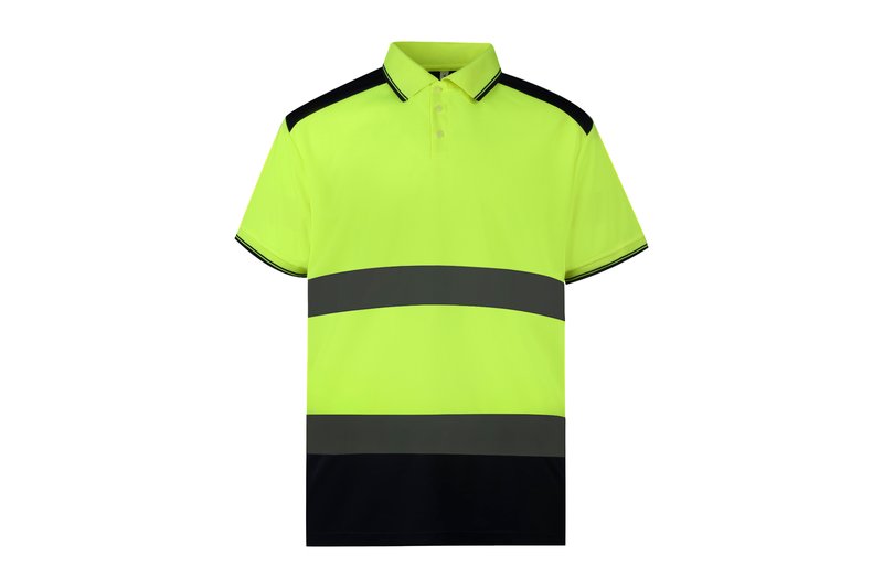 Polo bicolore haute visibilité – Image 10