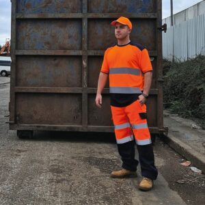 T-shirt bicolore Hi-vis