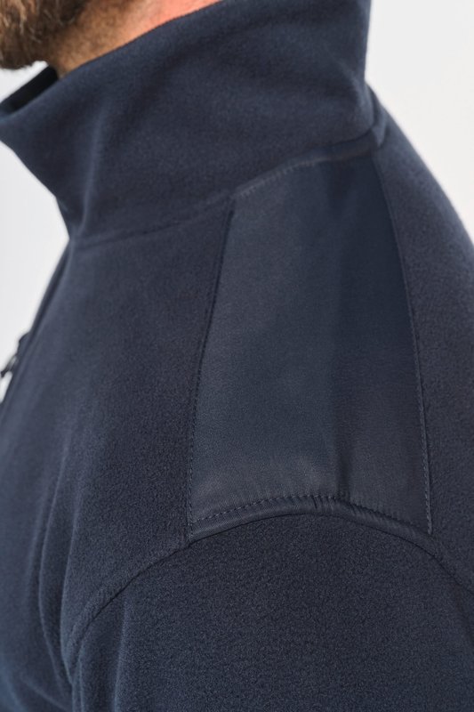Polaire écoresponsable col zippé unisexe – Image 16