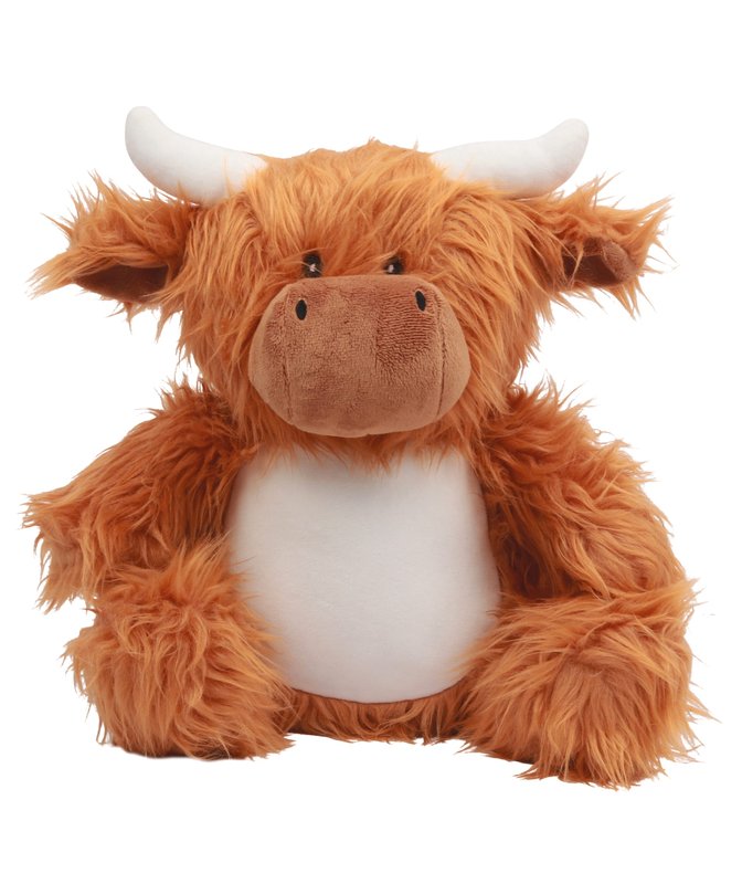 Peluche zippée vache – Image 2