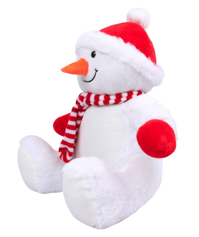 Peluche zippée bonhomme de neige – Image 4