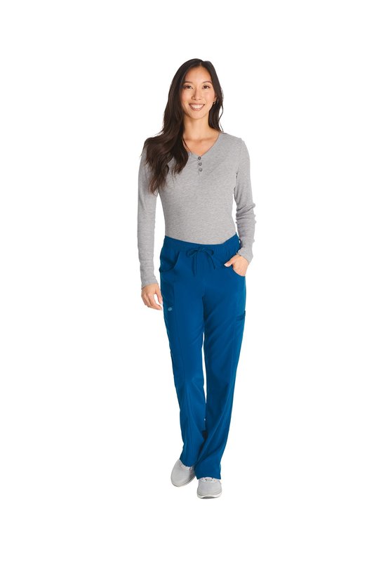 Pantalon à taille moyenne à cordon femme – Image 2