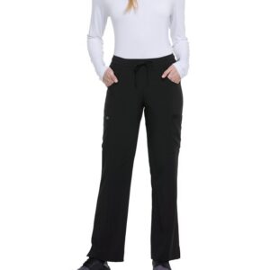 Pantalon à taille moyenne à cordon femme