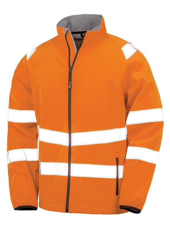 Veste softshell de sécurité recyclée – Image 3