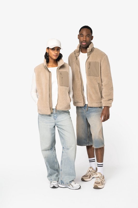 Veste écoresponsable en sherpa unisexe – Image 12