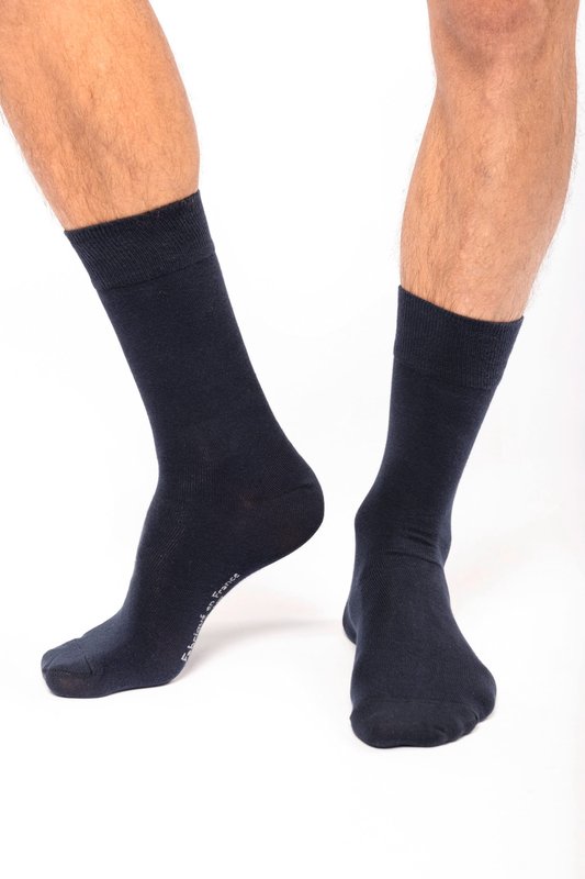 Chaussettes de ville mi-hautes coton Bio Origine France Garantie – Image 7