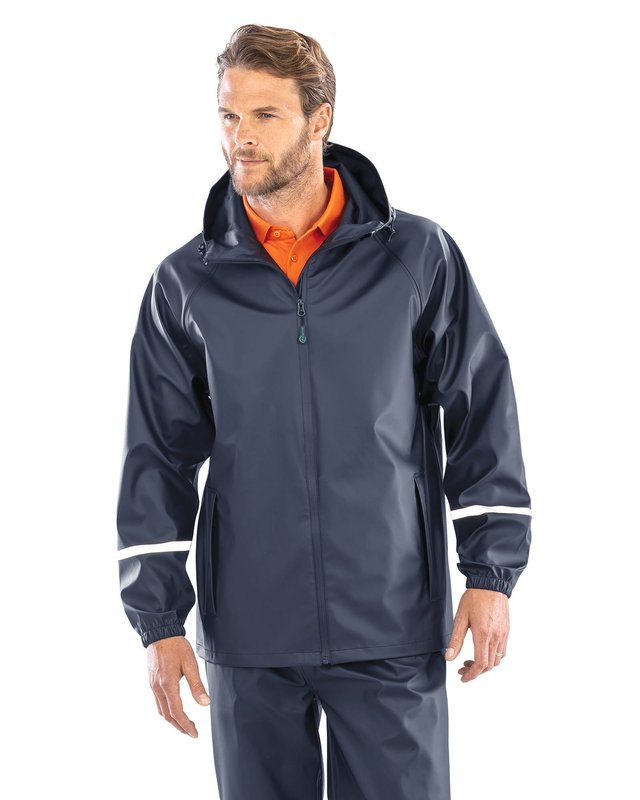 Veste imperméable Prism PU avec bandes réfléchissantes – Image 15