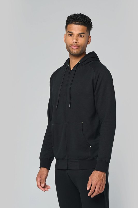 Veste zippée à capuche unisexe – Image 3