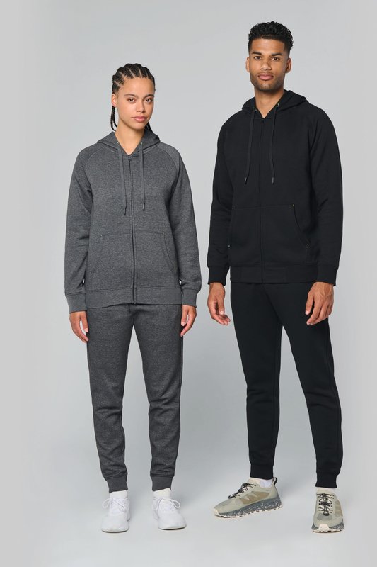Veste zippée à capuche unisexe