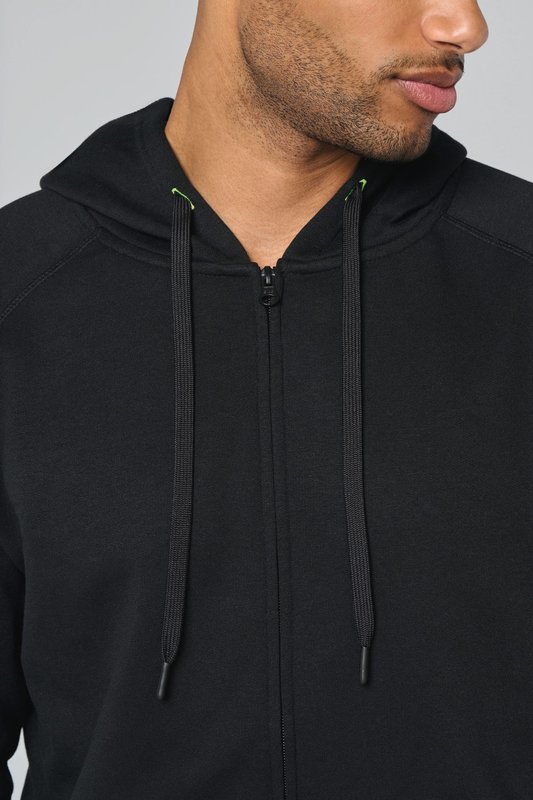 Veste zippée à capuche unisexe – Image 9