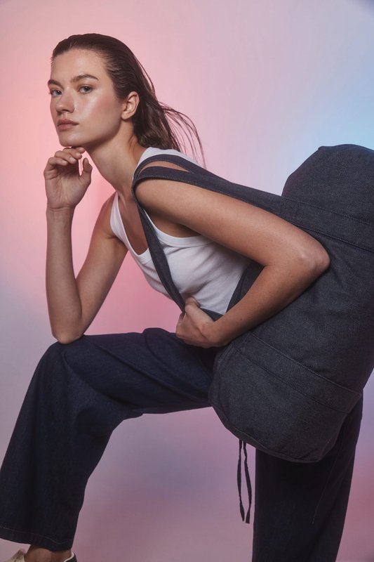 Sac polochon denim – Image 3