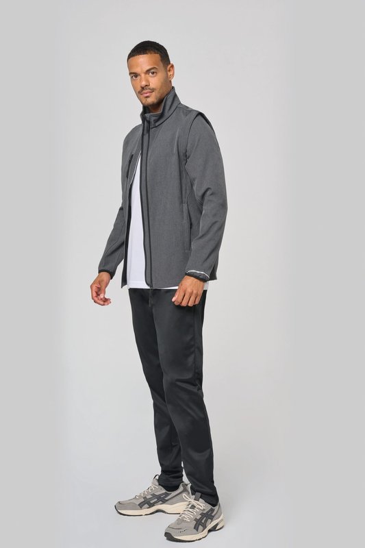 Veste softshell sport manches amovibles unisexe – Image 16