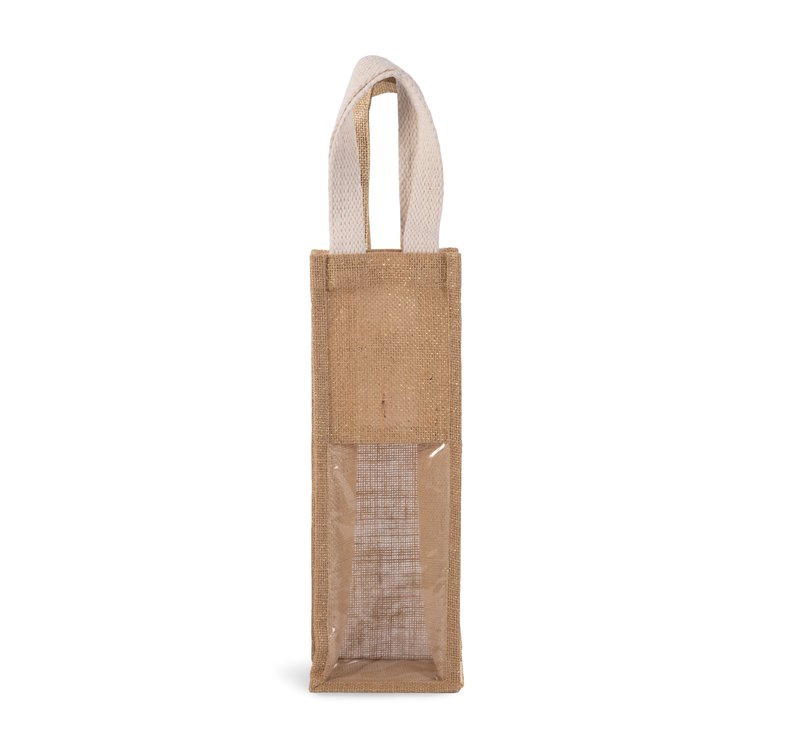 Sac porte-bouteille en jute – Image 6