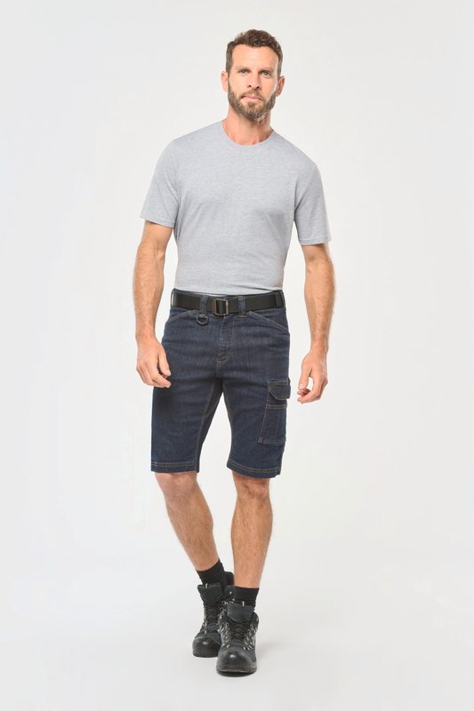 Bermuda denim multipoches homme – Image 12