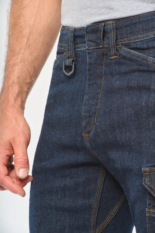 Bermuda denim multipoches homme – Image 6