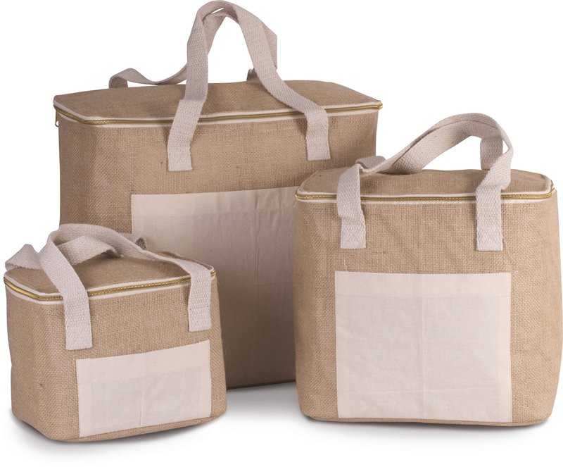 Sac isotherme en jute - petit modèle – Image 5