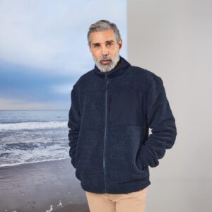 Polaire sherpa recyclée