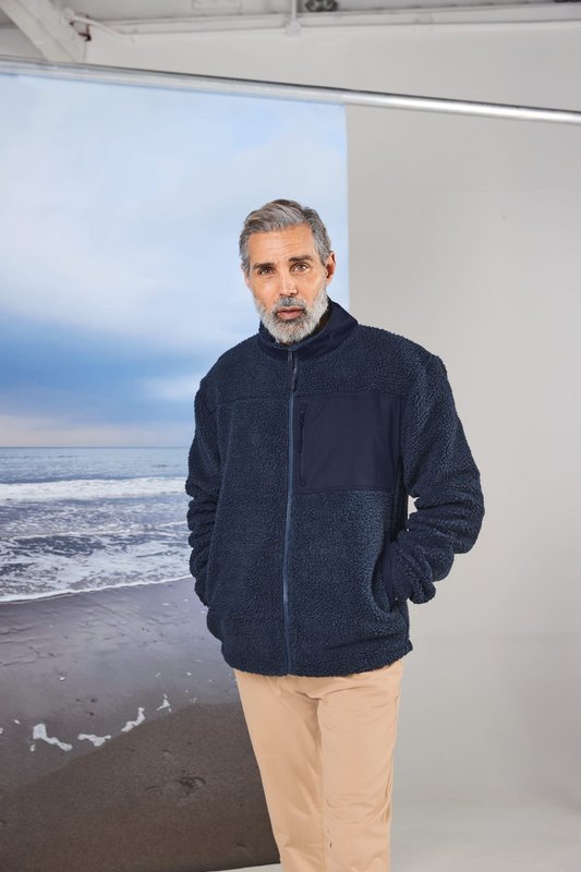 Polaire sherpa recyclée