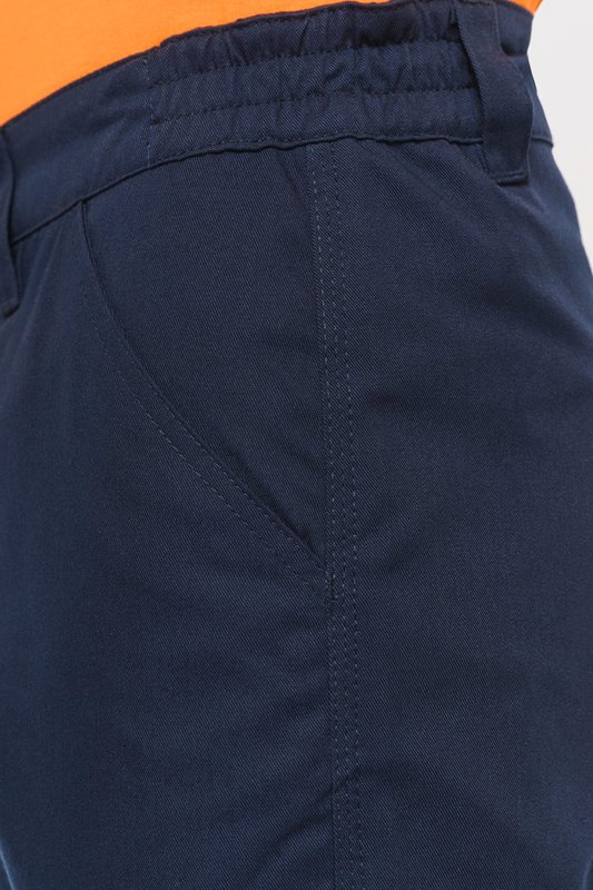 Pantalon cargo unisexe avec bas élastiqué et bande réfléchissante – Image 9