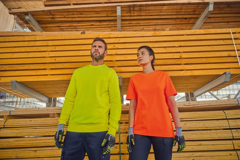 Pantalon cargo unisexe avec bas élastiqué et bande réfléchissante – Image 21