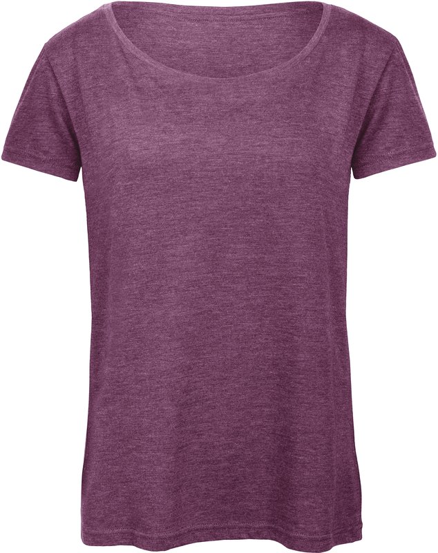 T-shirt Triblend col rond Femme – Image 8