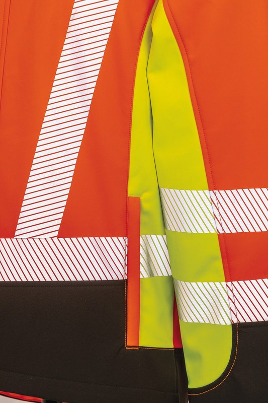 Veste softshell de sécurité recyclé 3 couches – Image 4