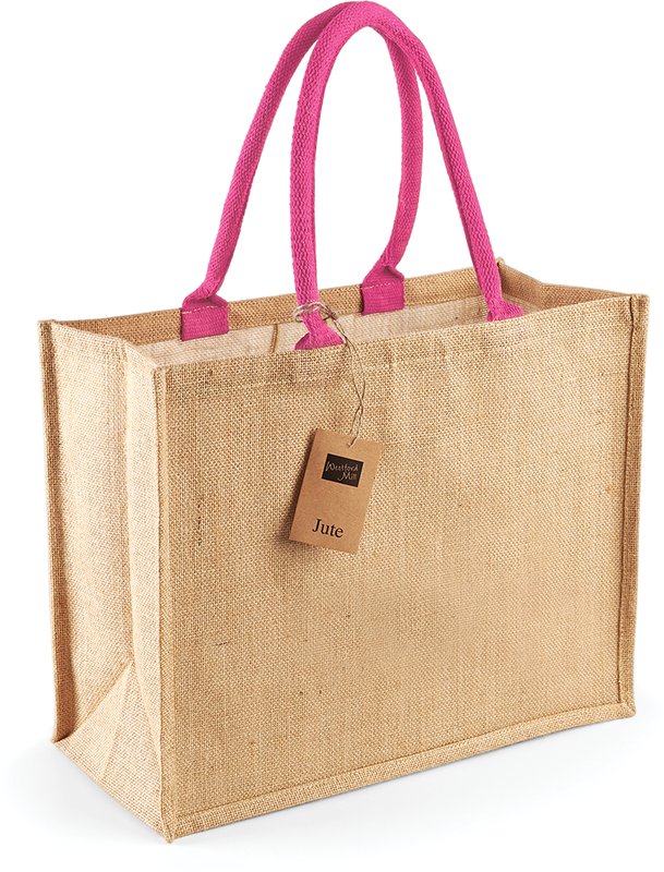Sac shopping classique en jute – Image 5