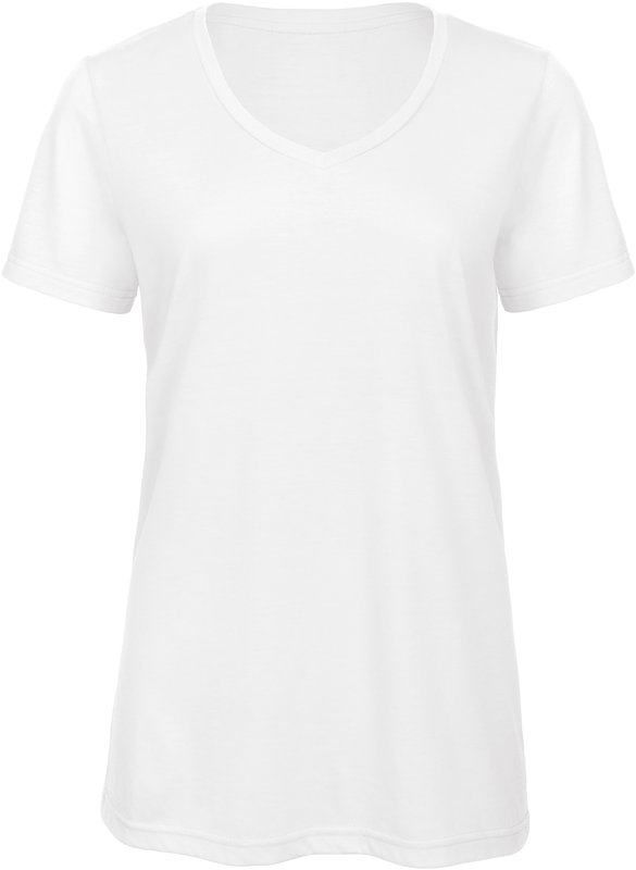 T-shirt Triblend col V Femme – Image 6