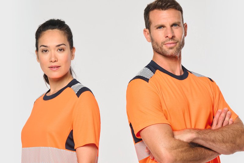 T-shirt de sécurité recyclé manches courtes unisexe – Image 16