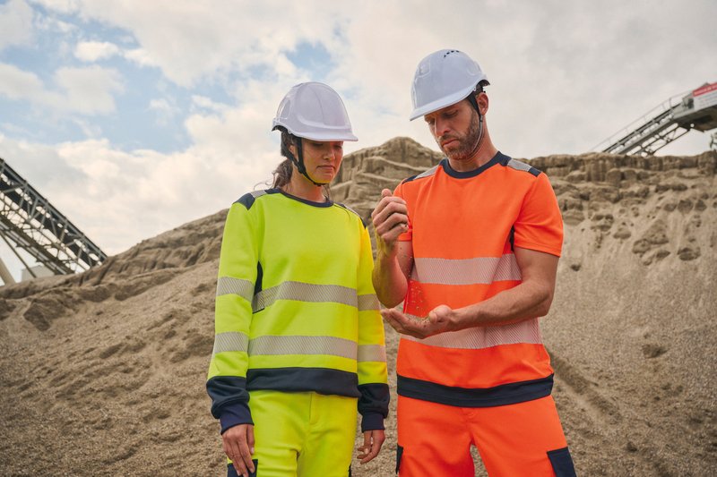 T-shirt de sécurité recyclé manches courtes unisexe – Image 18
