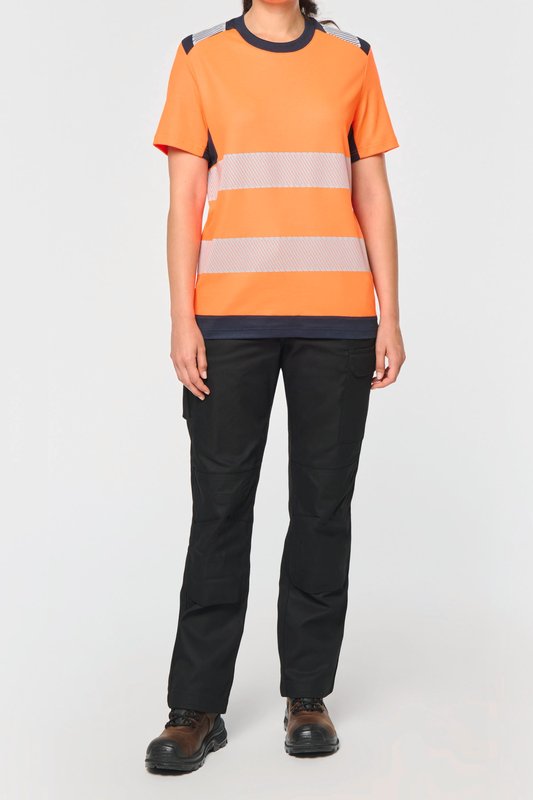 T-shirt de sécurité recyclé manches courtes unisexe – Image 19