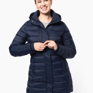Parka doudoune légère à capuche femme