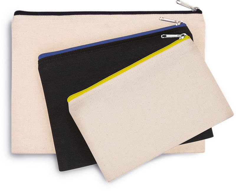 Pochette en coton canvas - petit modèle – Image 3