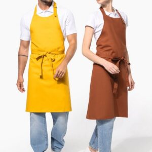 Tablier coton sans poche