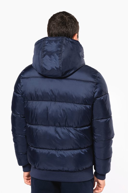 Veste unisexe ripstop recyclée à capuche – Image 4