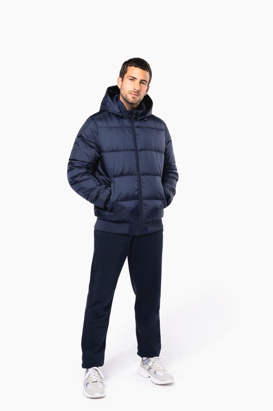 Veste unisexe ripstop recyclée à capuche – Image 6