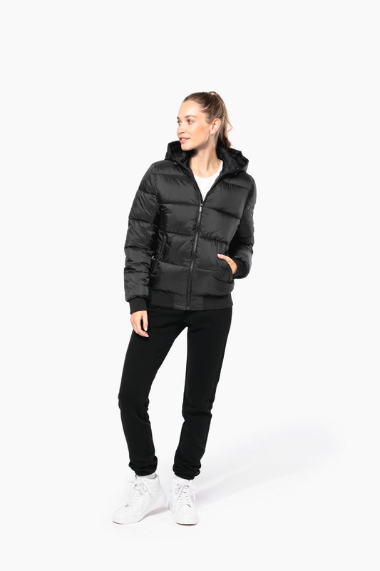 Veste unisexe ripstop recyclée à capuche – Image 10