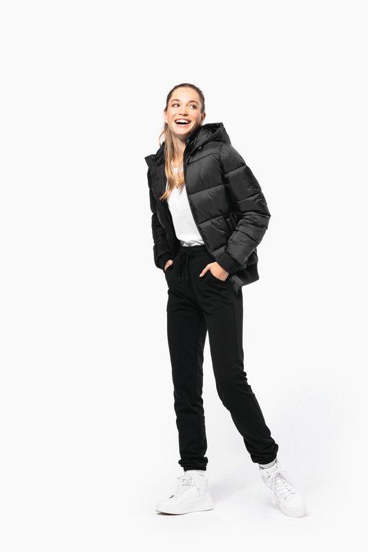 Veste unisexe ripstop recyclée à capuche – Image 11