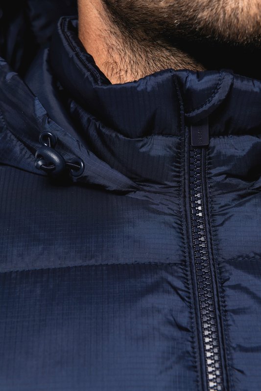 Veste unisexe ripstop recyclée à capuche – Image 19