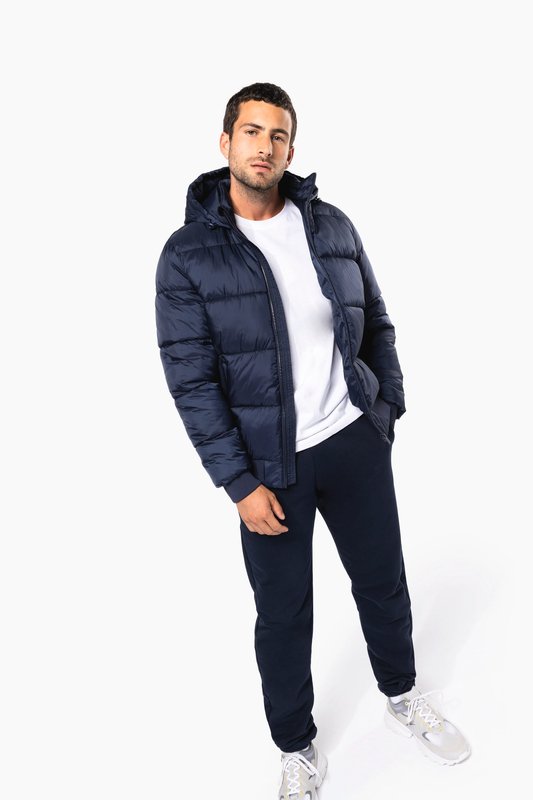Veste unisexe ripstop recyclée à capuche – Image 7