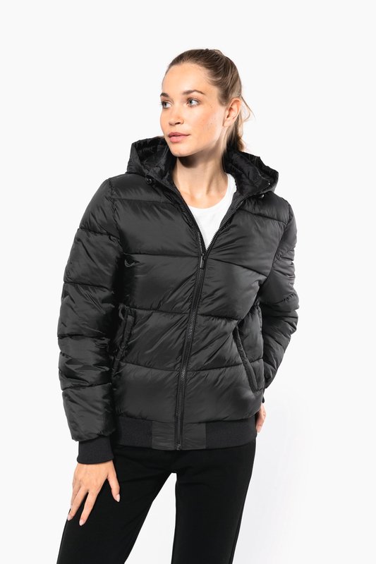 Veste unisexe ripstop recyclée à capuche – Image 8