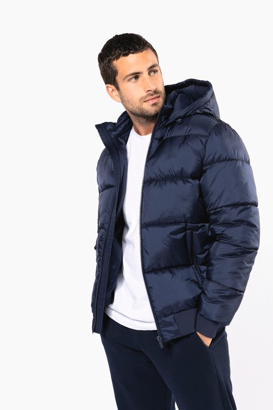 Veste unisexe ripstop recyclée à capuche – Image 5