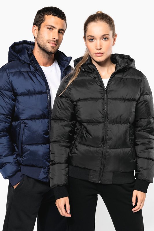 Veste unisexe ripstop recyclée à capuche – Image 14