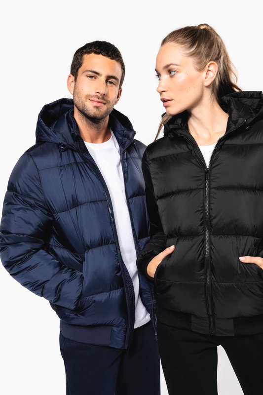 Veste unisexe ripstop recyclée à capuche – Image 13